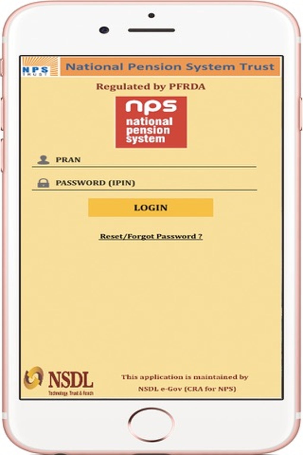 NPS By NSDL E-Gov Na IPhone - Download