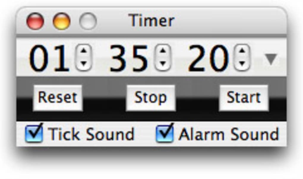Alarm clock for mac