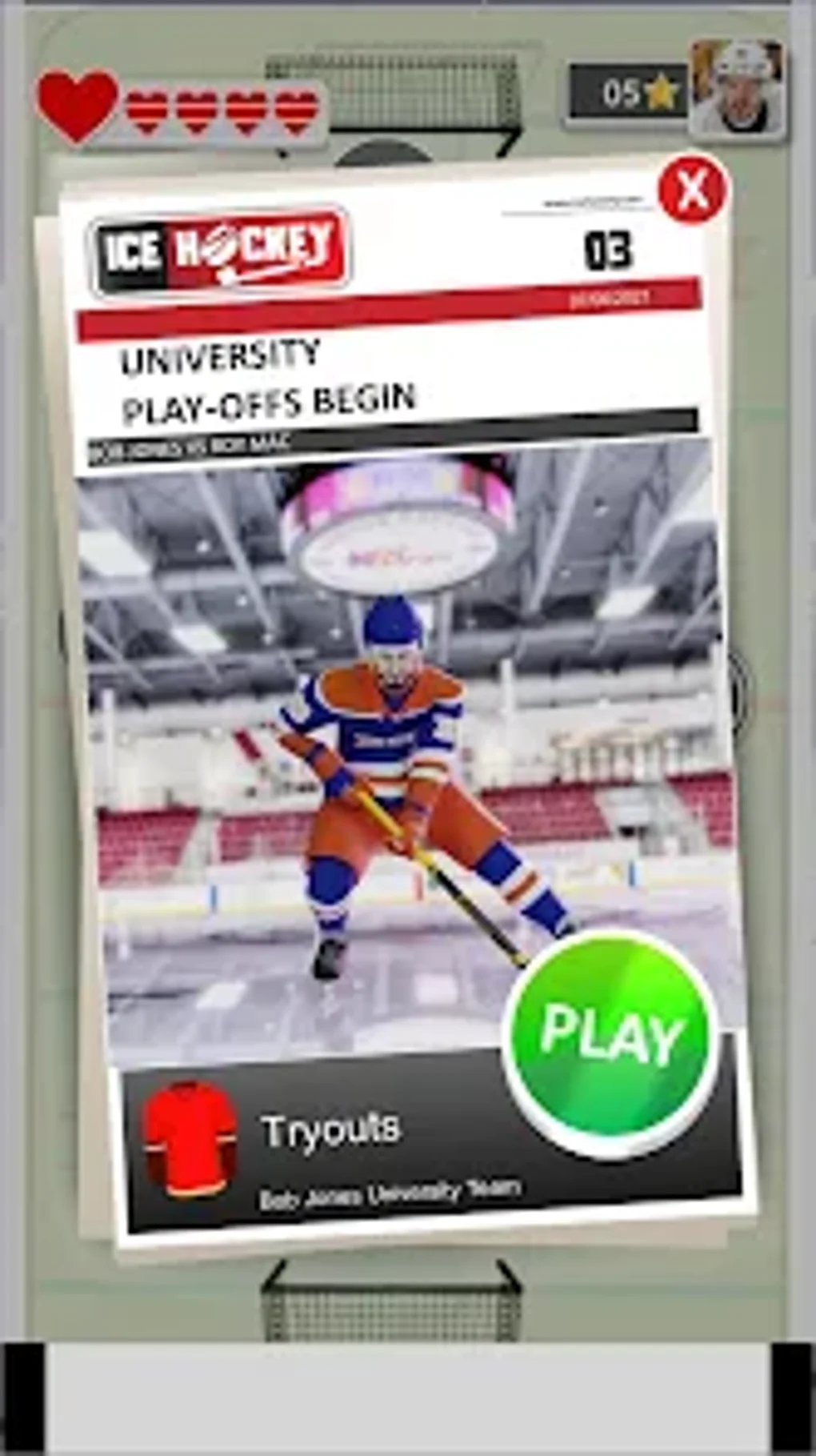 Ice Hockey 3D для Android — Скачать