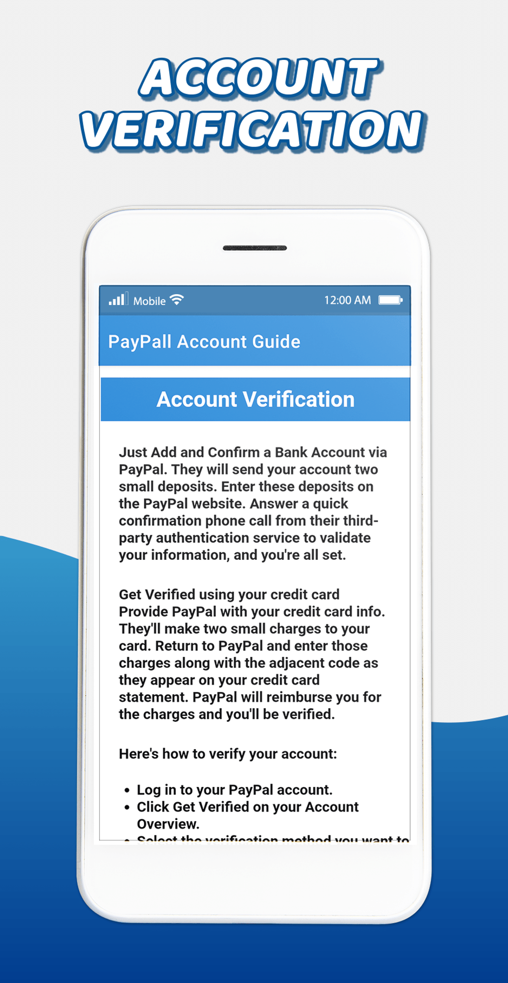 How to Create PayPal Account для Android — Скачать