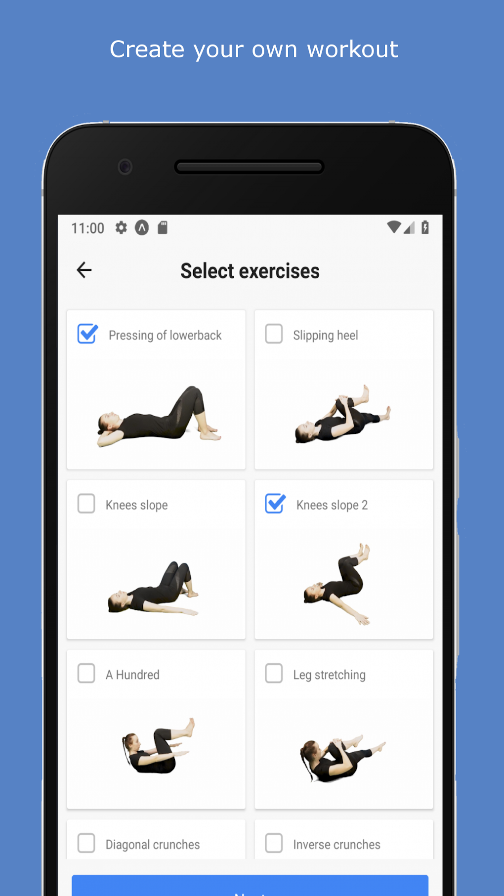 Back pain relief exercises at home для Android — Скачать