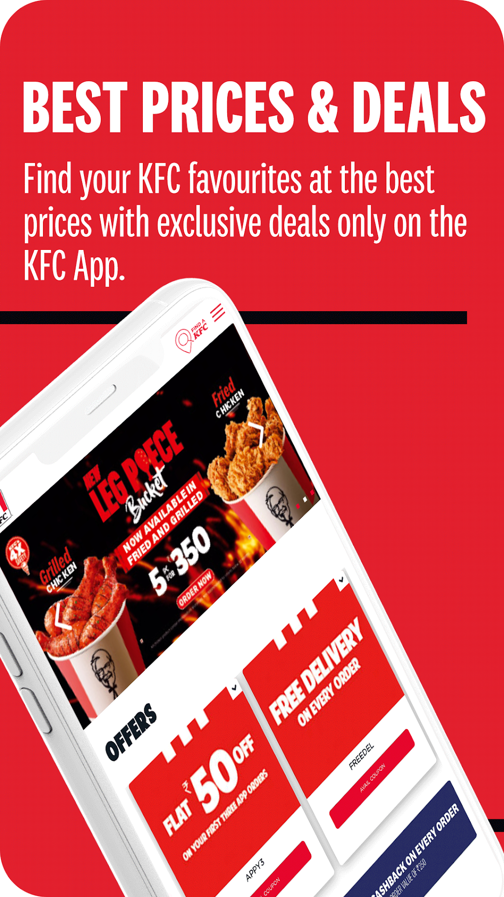 KFC India online ordering app APK for Android Download