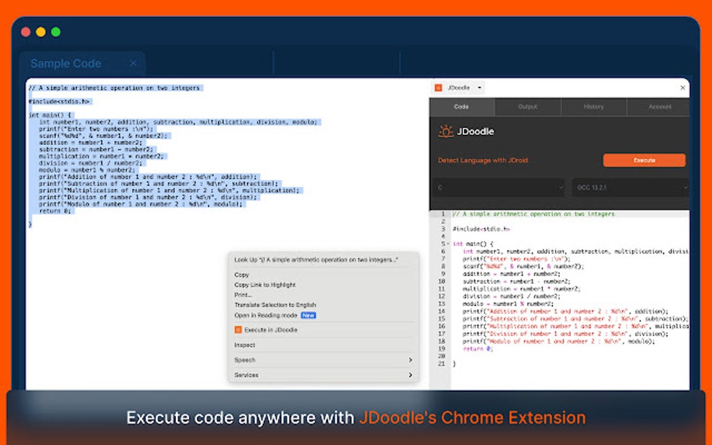Jdoodle para google chrome extens o download