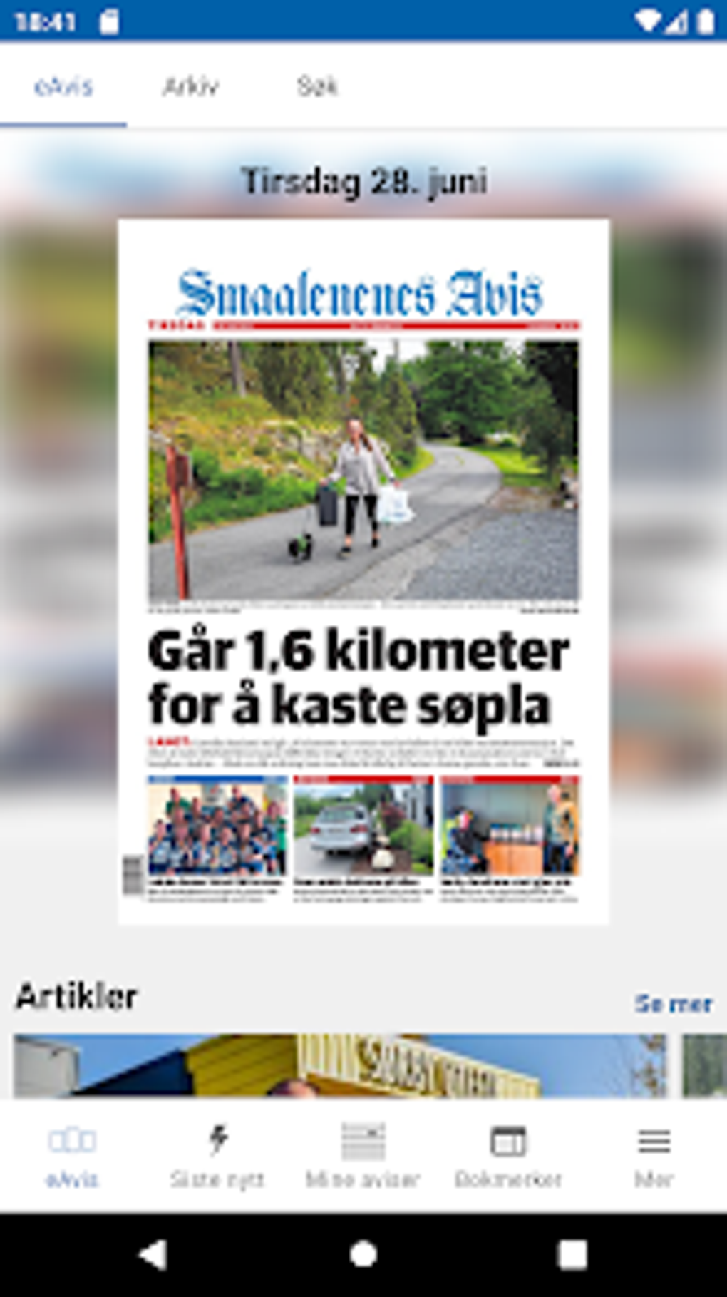 Android I in Smaalenene EAvis ndir