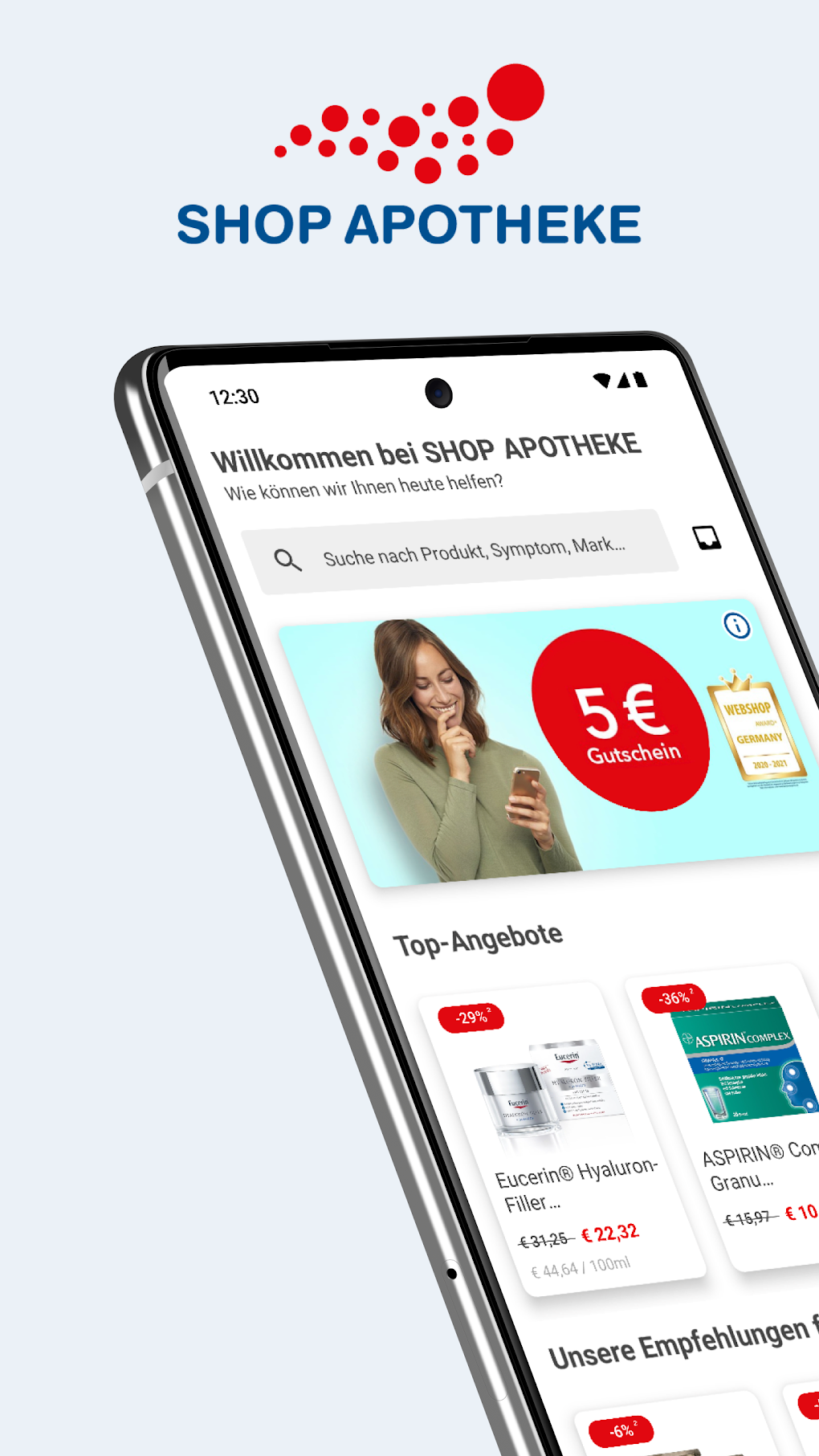 SHOP APOTHEKE - Pharmacy app для Android — Скачать