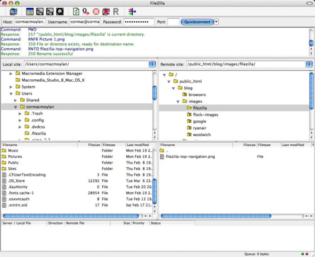 Host And Port Filezilla Client For Mac