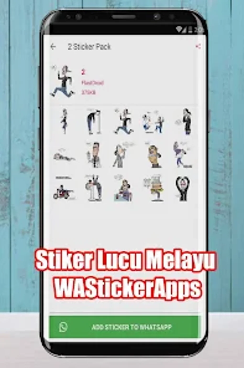 Android 용 Stiker Lucu Melayu StickerApps - 다운로드