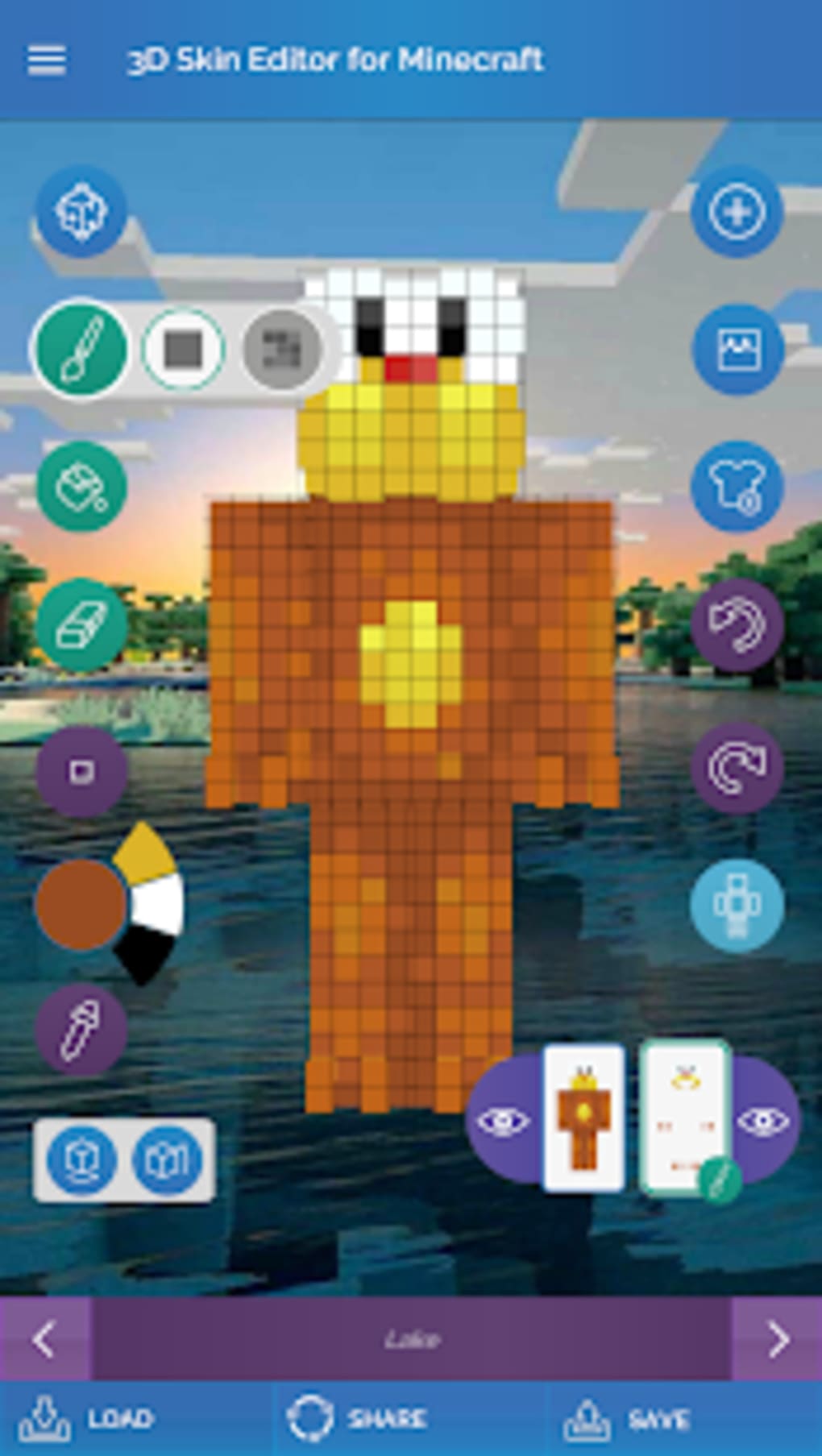 Skin Creator 3D for Minecraft by Eighth Day Software, L.L.C.
