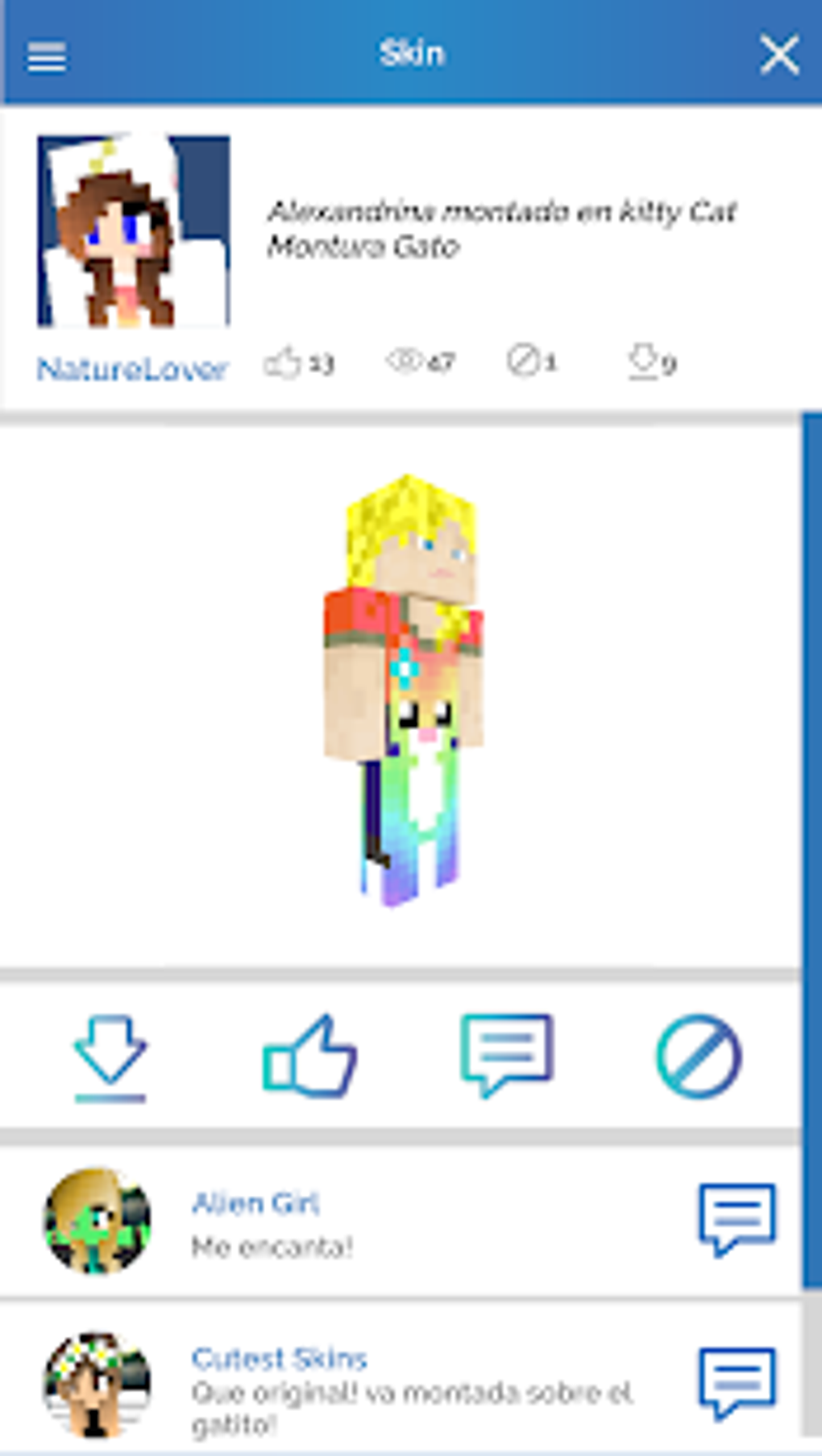 QB9 3D Skin Editor para Minecraft - Baixar APK para Android