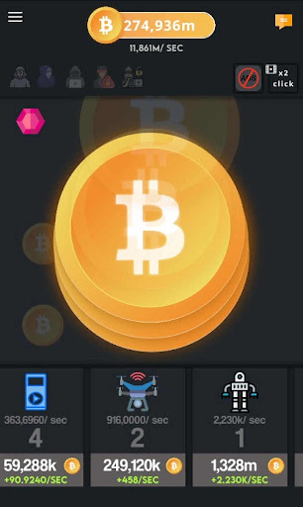 mineral bitcoins android emulator