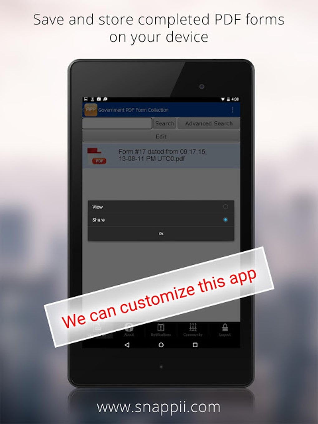 Government pdf form collection apk android 