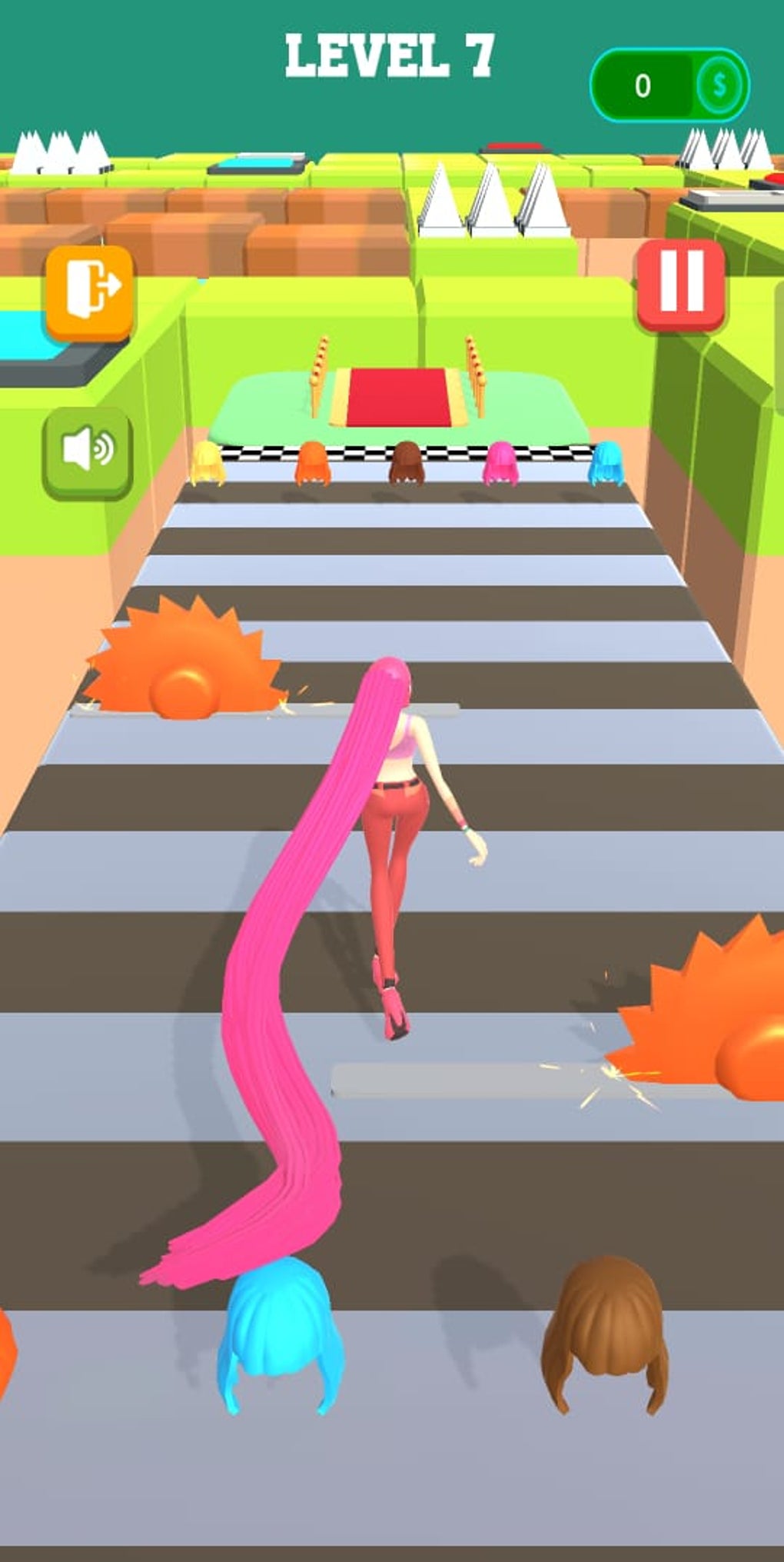 JoJo Dancing Hair Race 3D Game для Android — Скачать