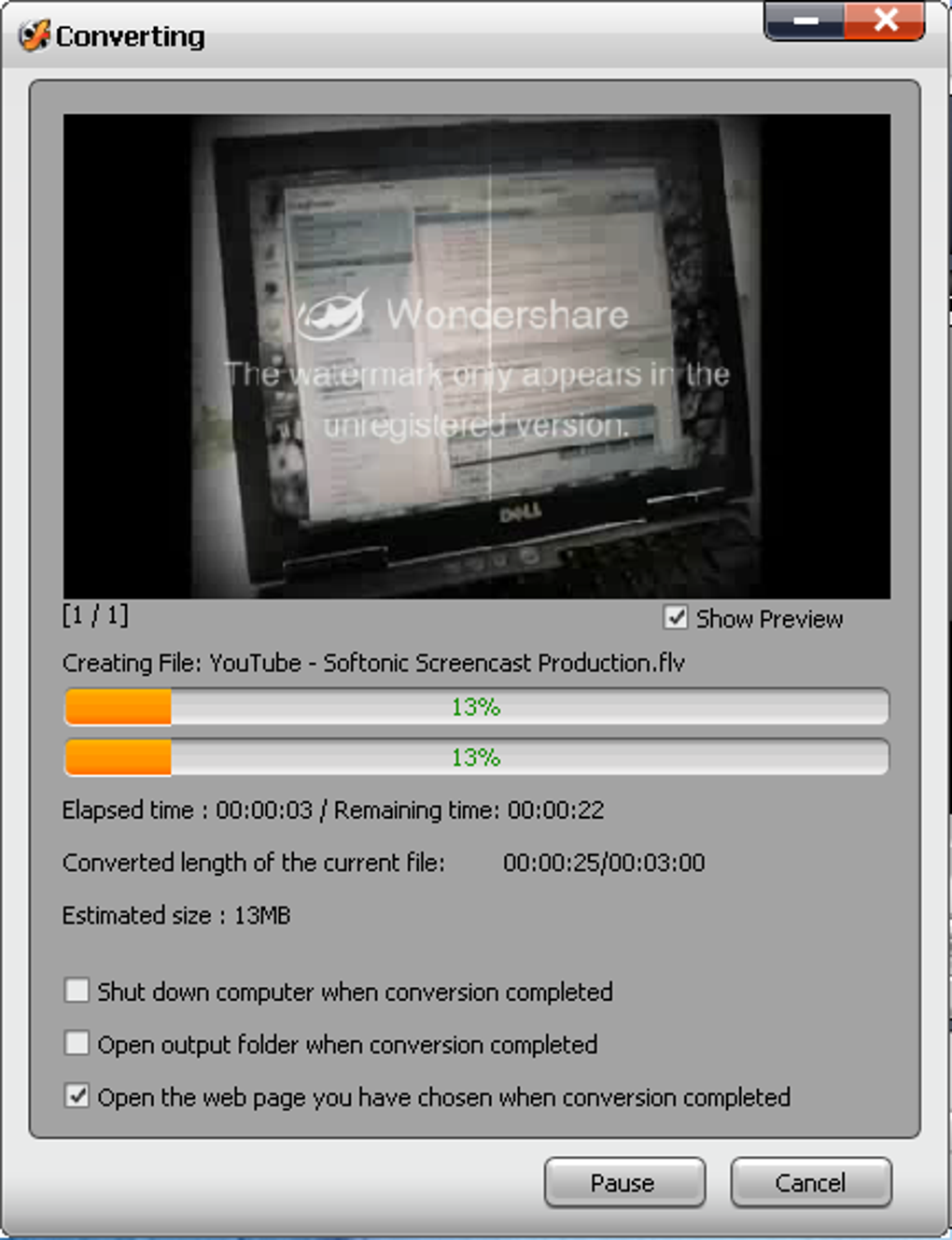 wondershare free download youtube ie11 how