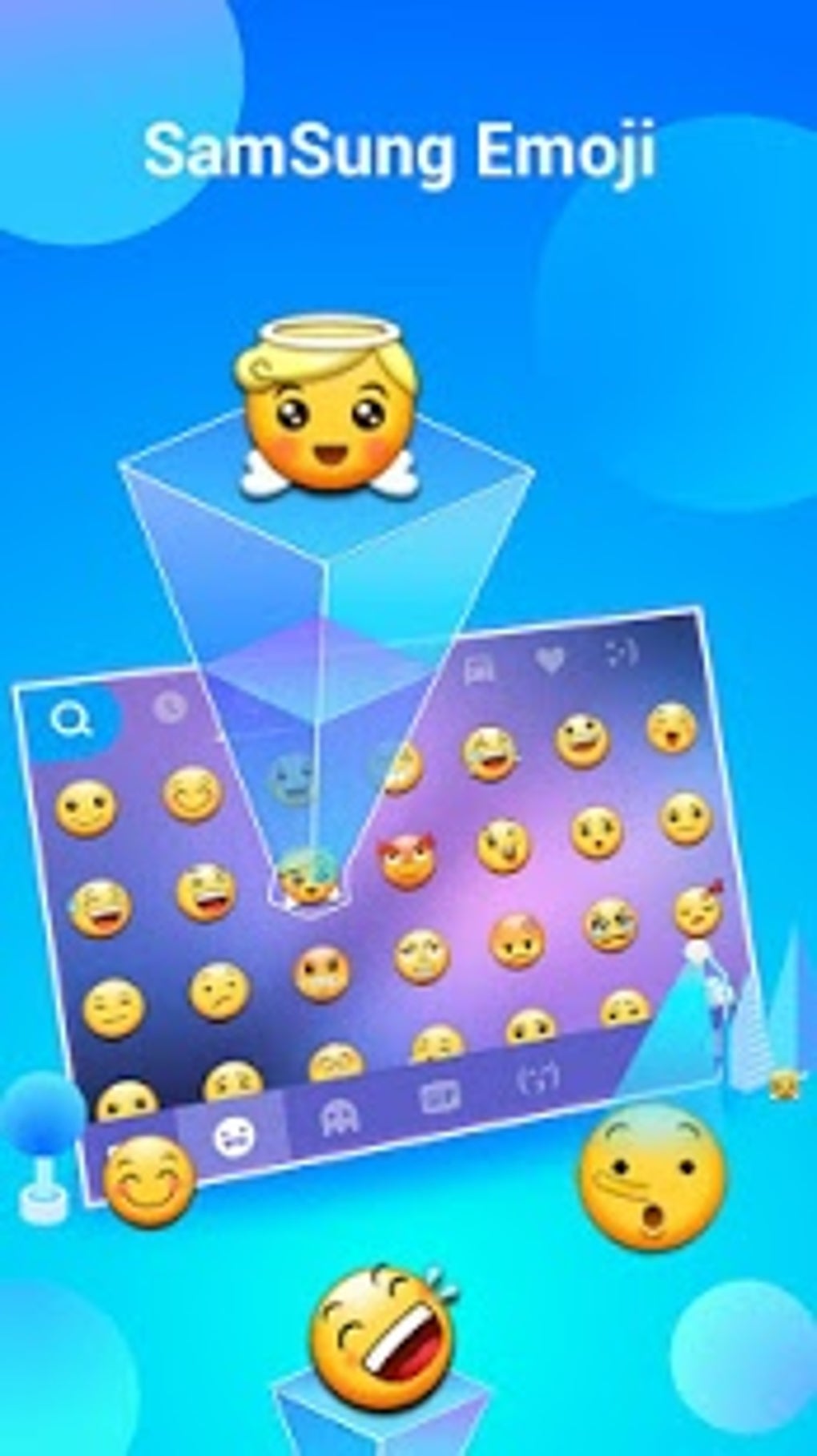 Free Samsung Emoji for Kika Keyboard + Emoticons APK для Android — Скачать