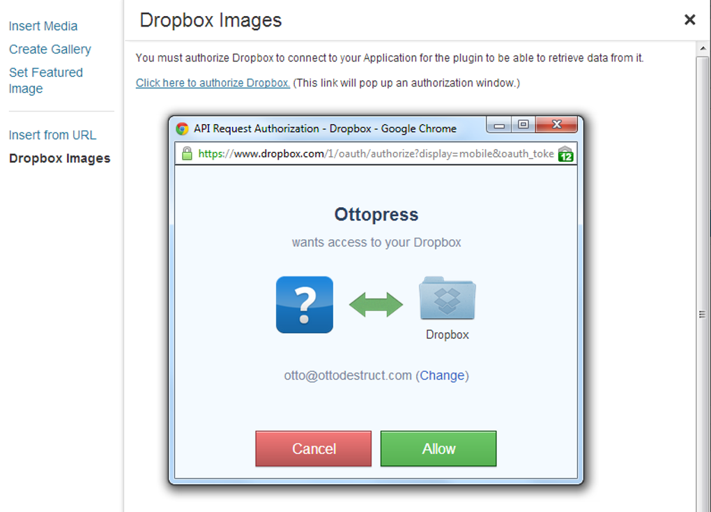 Dropbox Photo Sideloader Para WordPress - Download