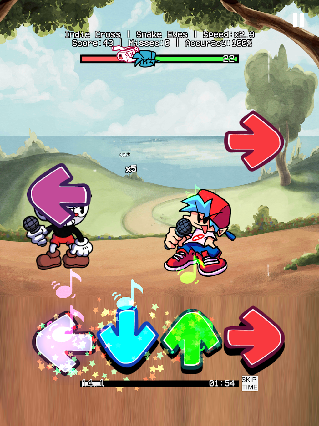 FNF Music Fight vs Indie Cross para Android - Download