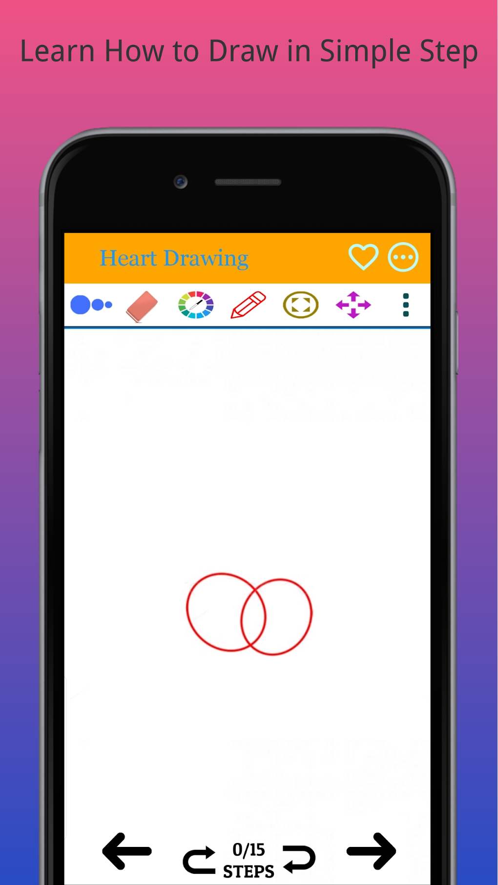 How to Draw Hearts Step by Step для Android — Скачать