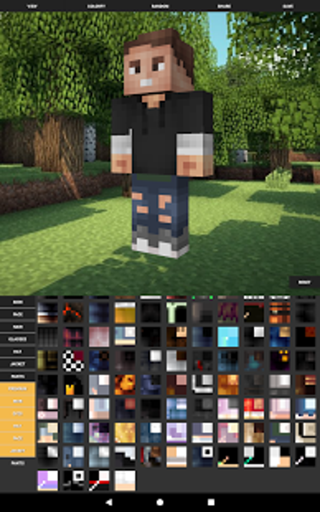 Custom Skin Creator For Minecraft APK Download for Android Free