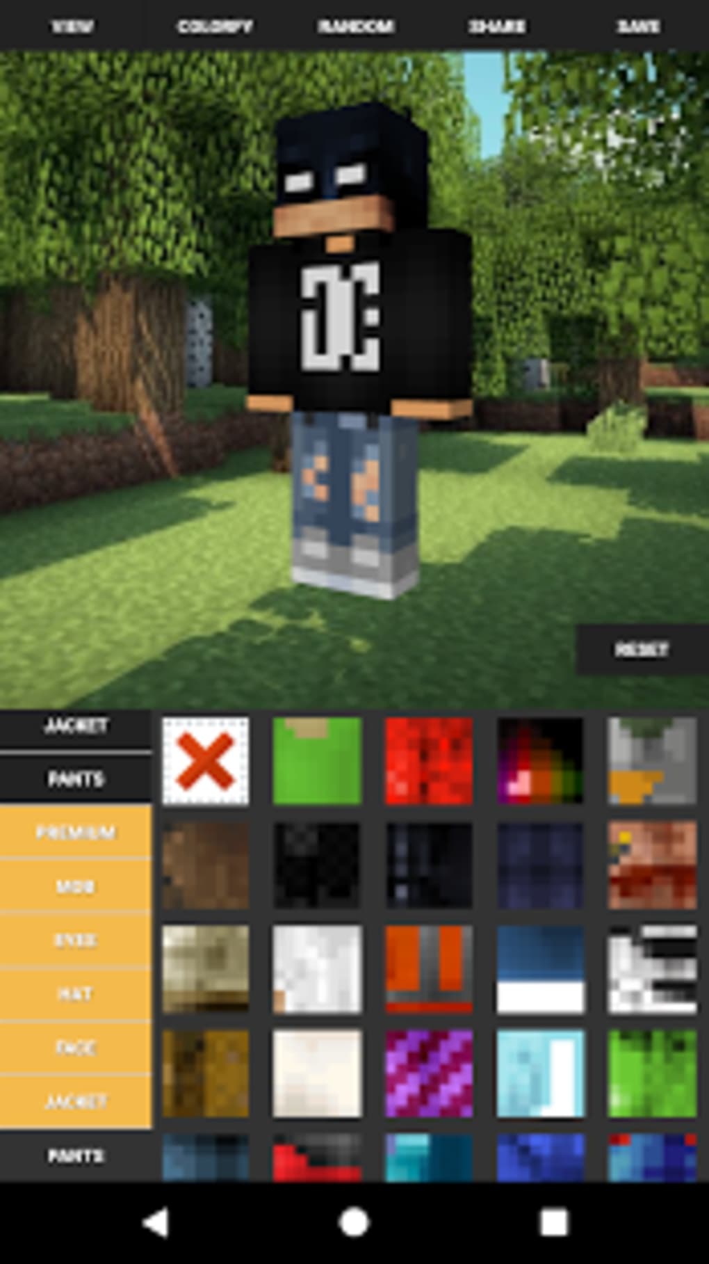 Custom Skin Creator Minecraft Apk Download for Android- Latest version  5.1.6- net.digitalageservices.minecraftyourself
