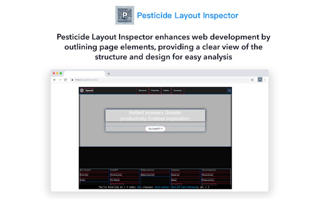 Pesticide Layout Inspector Google Chrome Pesticide layout inspector google chrome