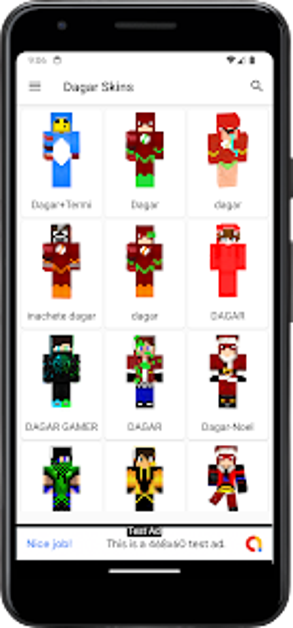 Android için Dagar Skins for Minecraft - İndir