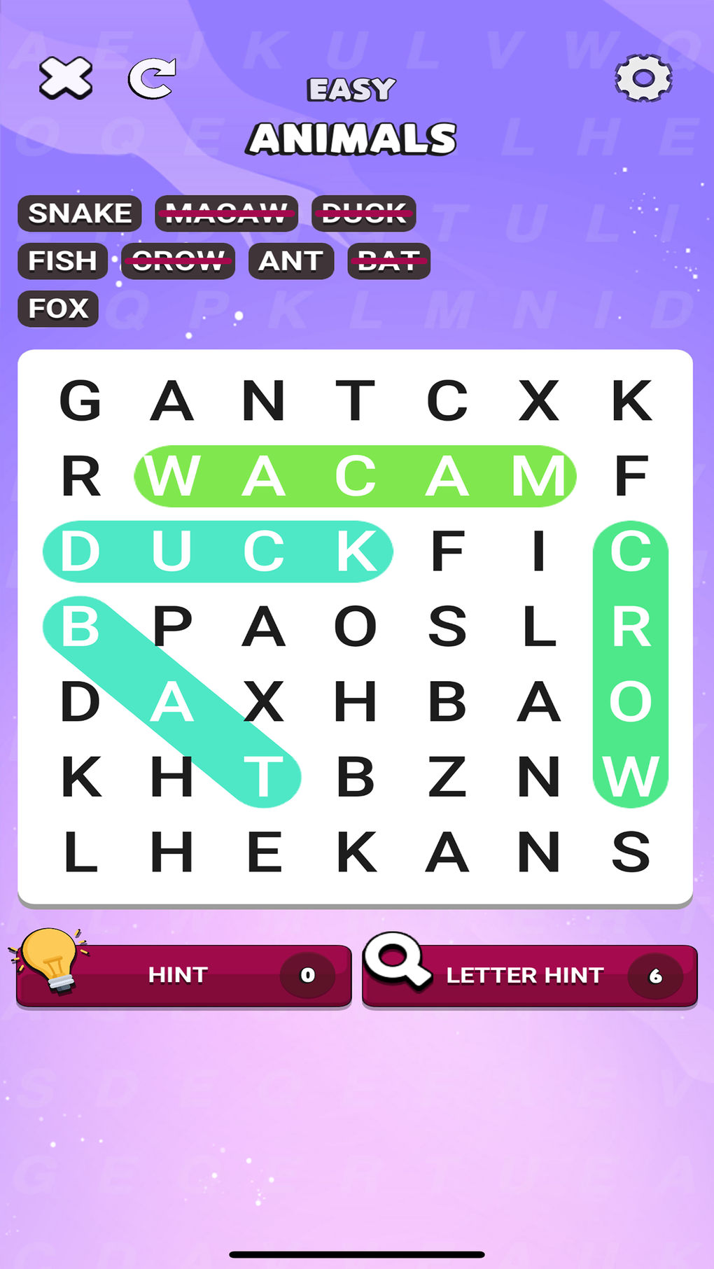 Wosh Word Search Game لنظام Iphone تنزيل