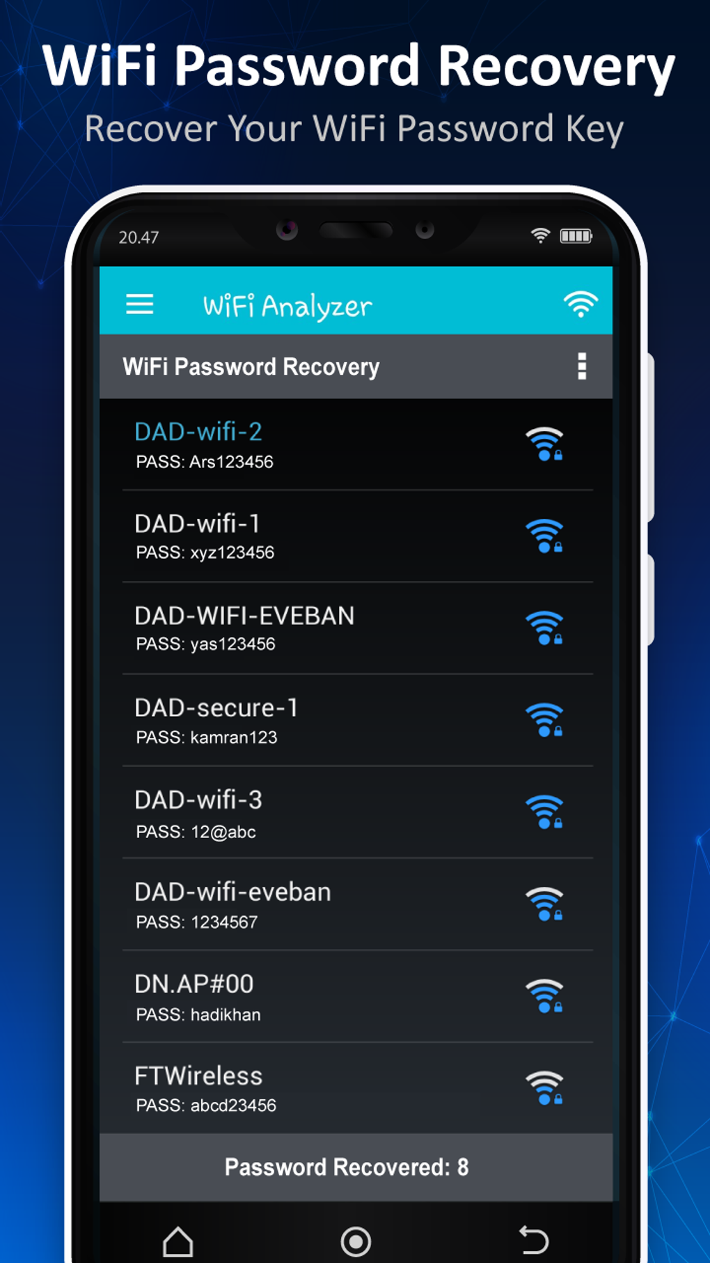 Wifi Show Master Key : Wifi password key Viewer для Android — Скачать