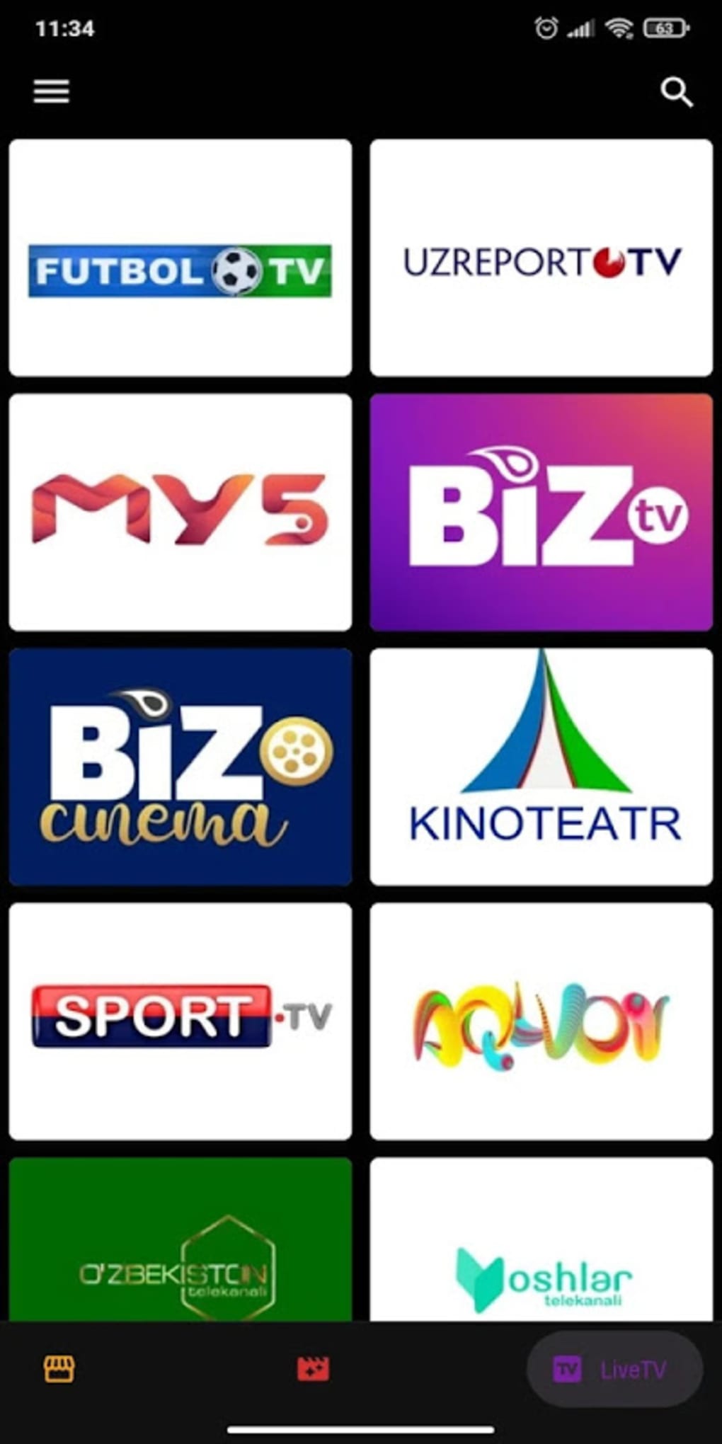 UZ TV - online tv uzbekistan APK for Android