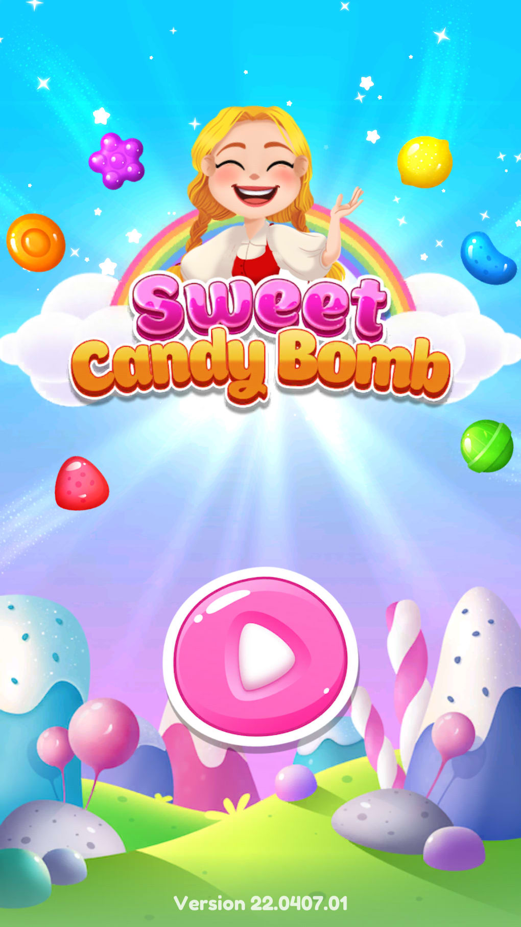 Sweet Candy Bomb: Match 3 Game สำหรับ Android - ดาวน์โหลด