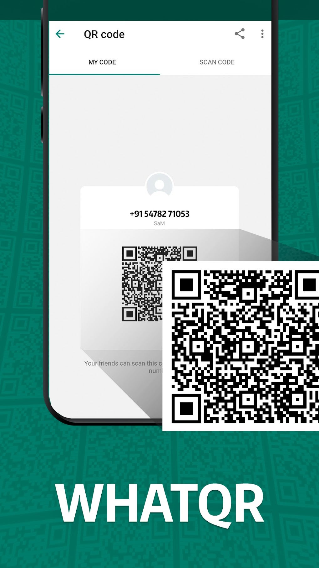 Whatscan : QR Code Scanner - Web Scan for Whatsapp для Android — Скачать