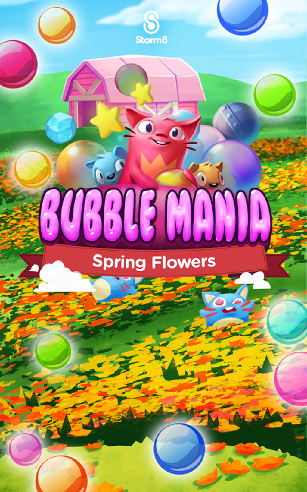 Bubble Mania Spring Flowers APK для Android — Скачать