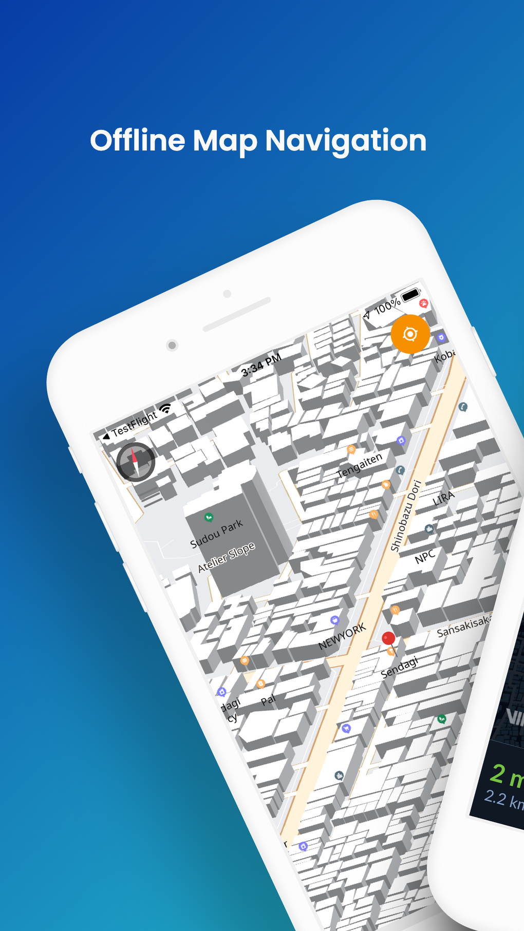 Offline Map Navigation para iPhone - Offline Map Navigation Screenshot 