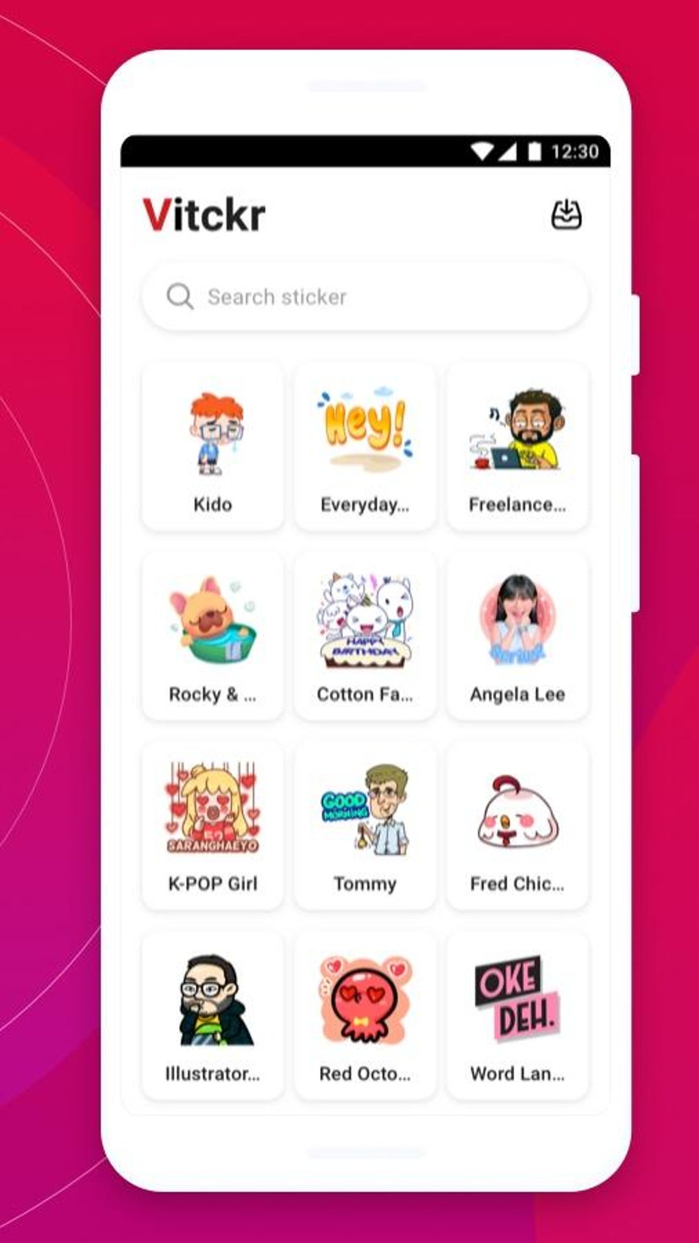 Vidio Stickers for WhatsApp для Android — Скачать