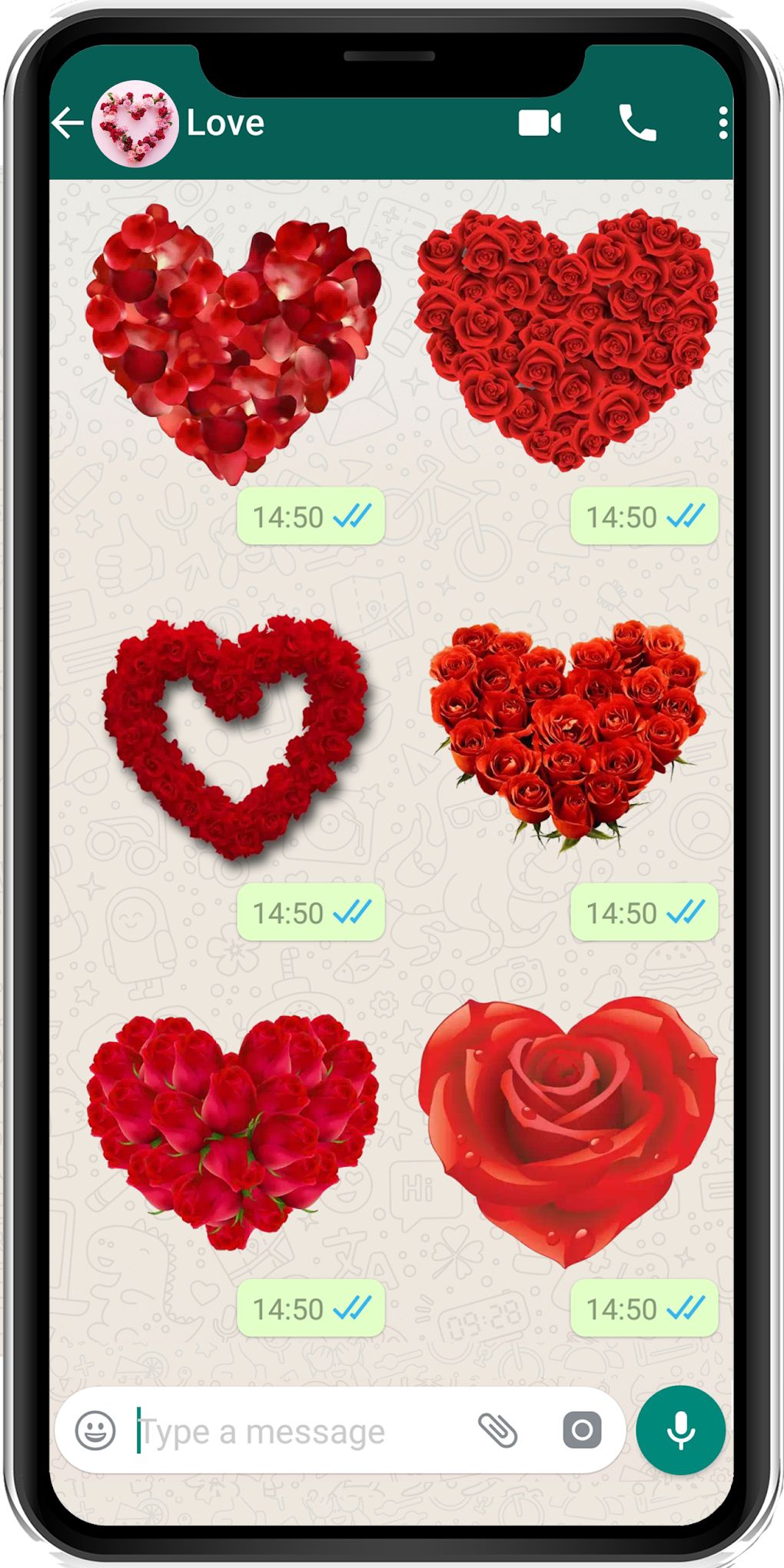 WAStickerApps flowers stickers and Roses stickers для Android — Скачать