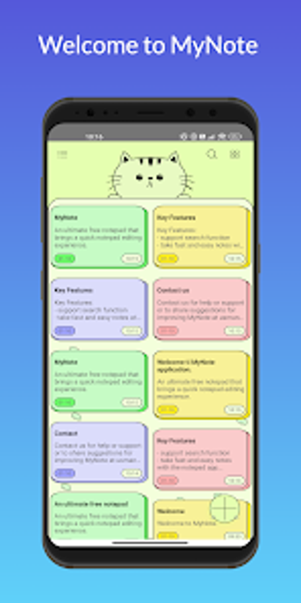 Mynote for android download
