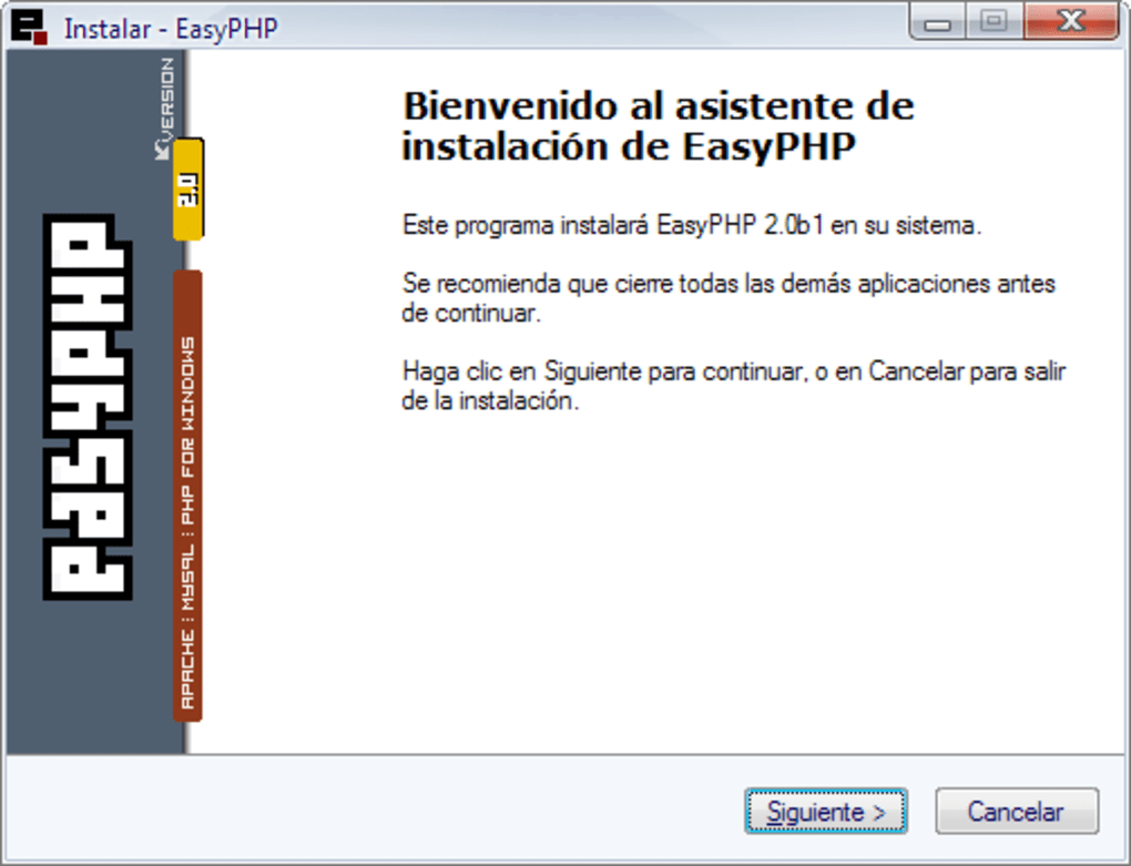 easyphp gratuit windows 10 64 bit
