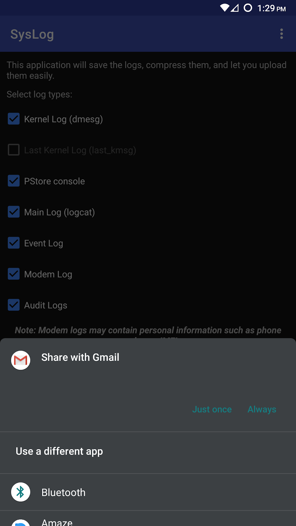 Syslog apk for android download