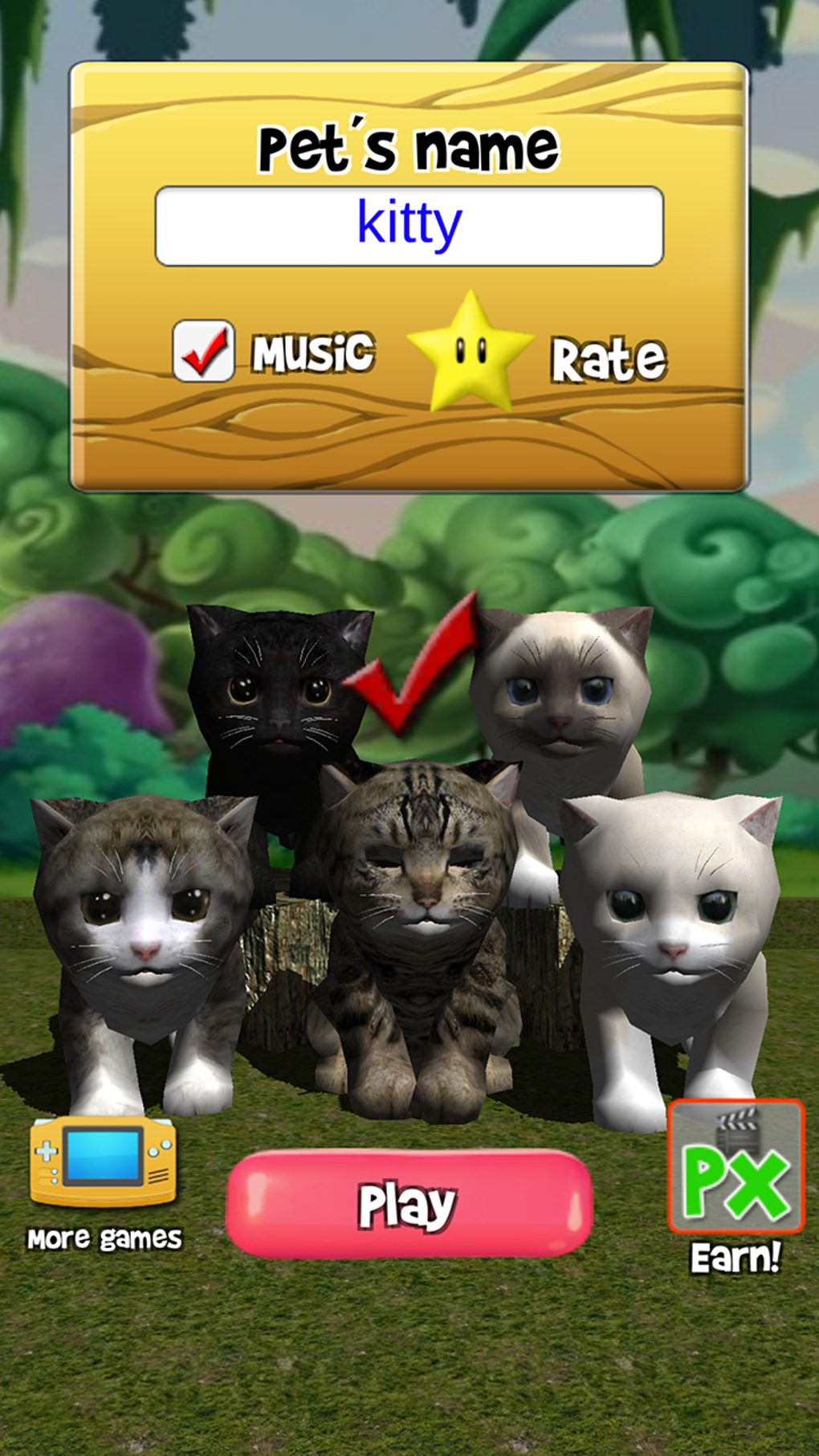 Talking Kittens virtual cat that speaks take care APK для Android — Скачать