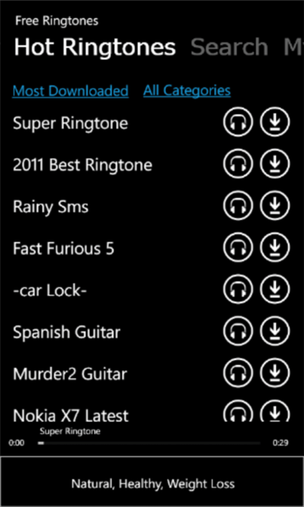 ringtones to my phone for