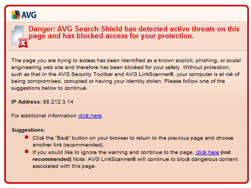 Avg Linkscanner Database Outdated Fix AVG LinkScanner - Download