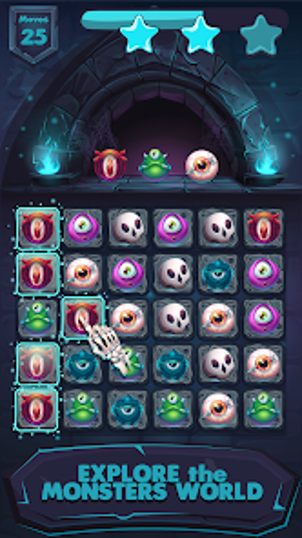 Crazy Monster - Match 3 Games para Android - Download