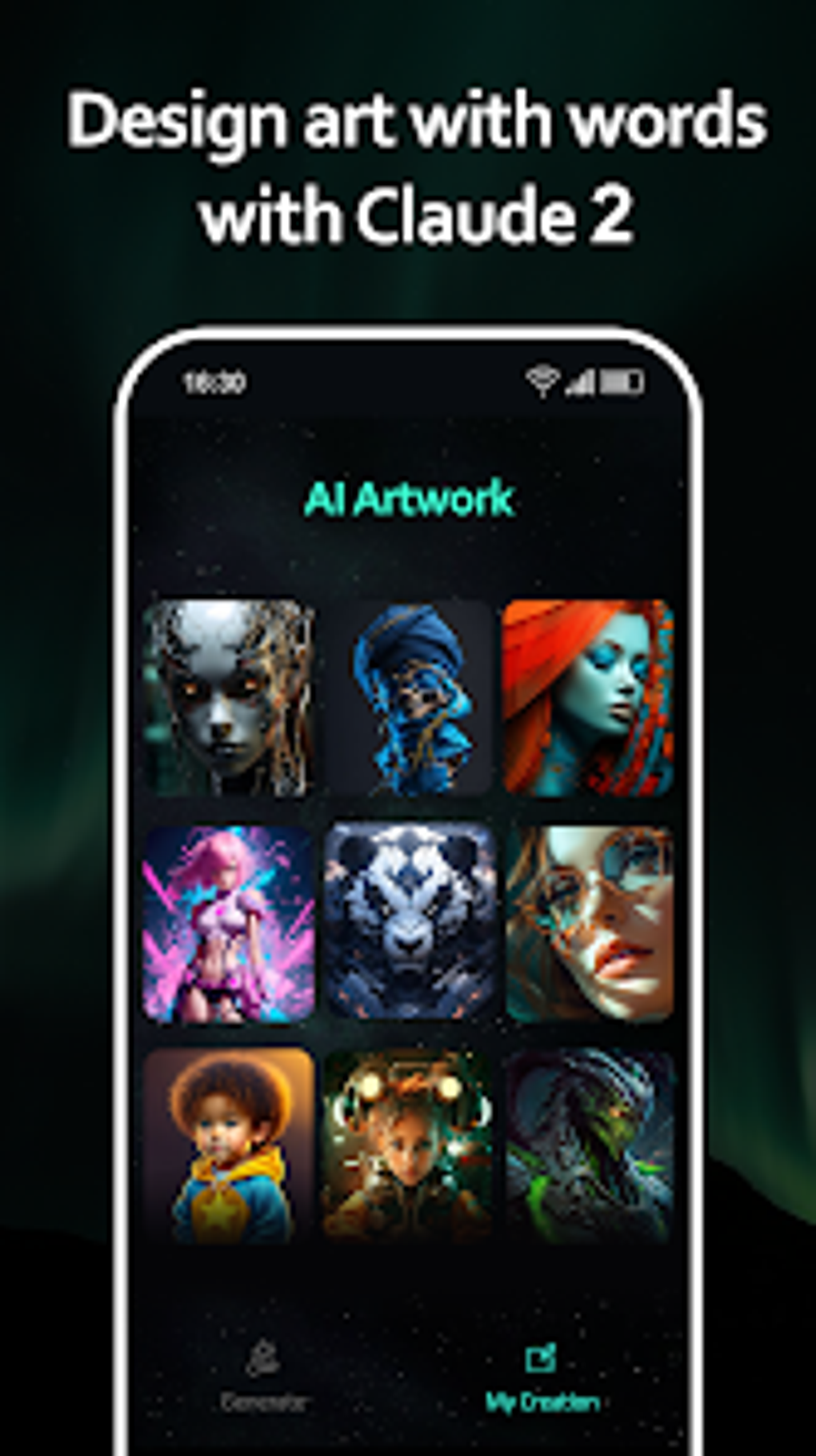 Claude 2. the AI art generator для Android — Скачать