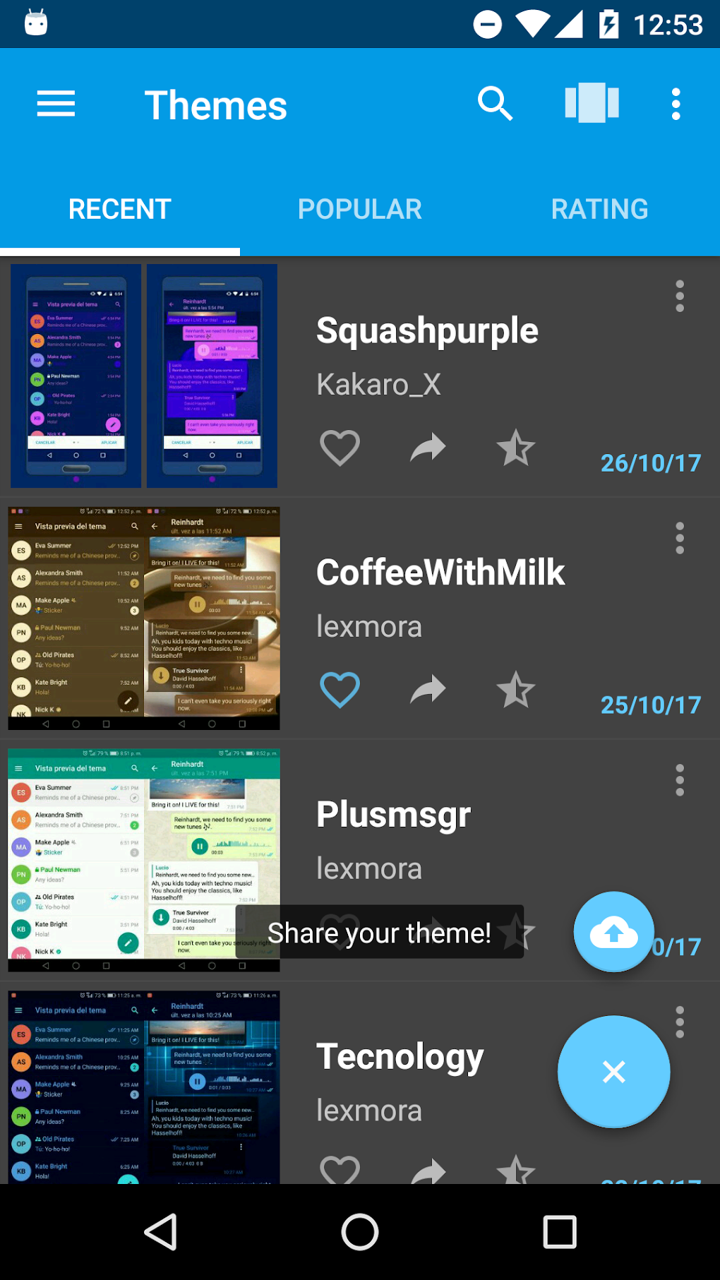 Themes for Telegram APK для Android — Скачать