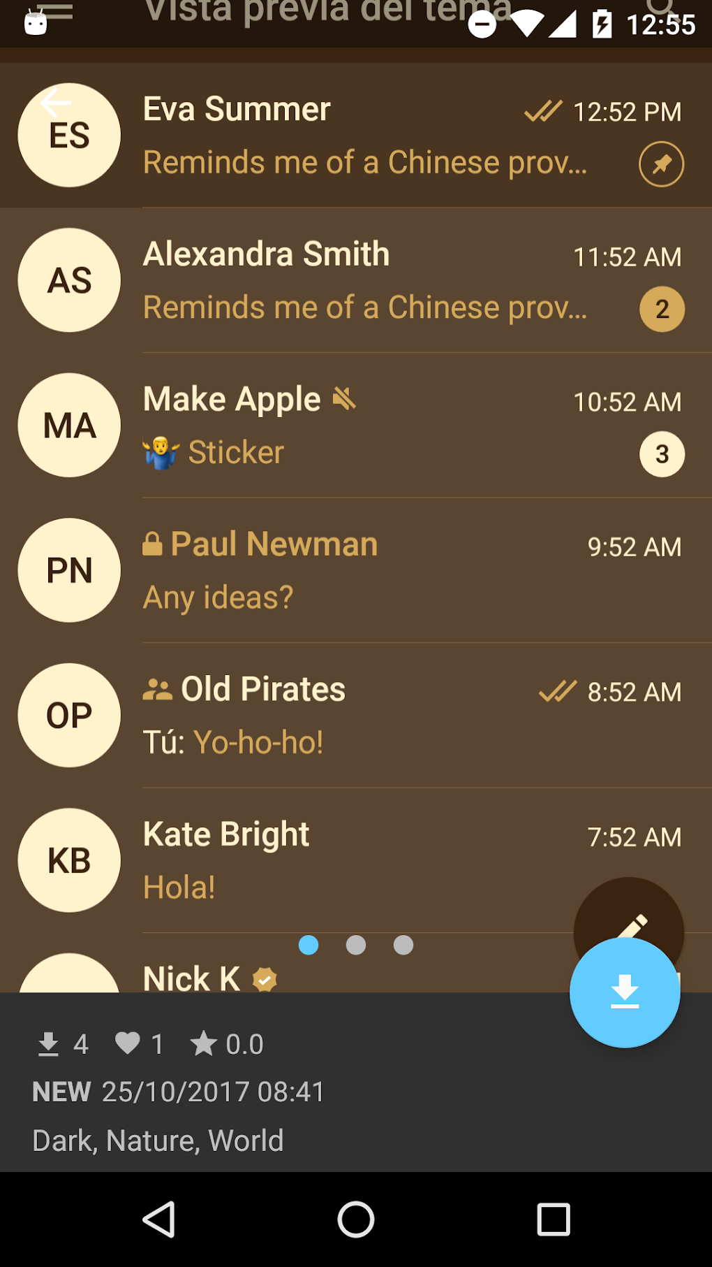 Themes for Telegram APK для Android — Скачать