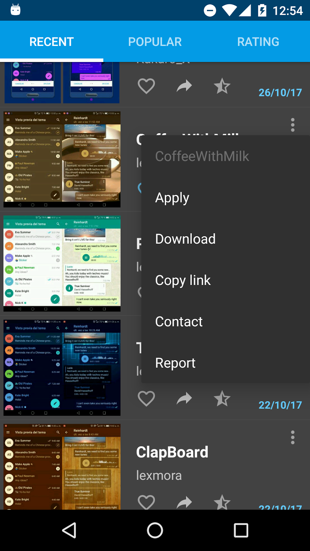 Themes for Telegram APK для Android — Скачать