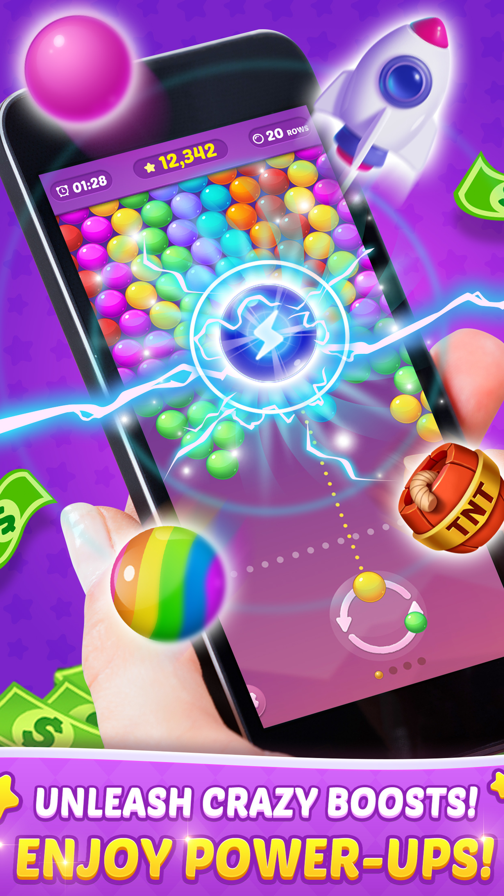 Bubble Buzz: Real Cash ayudar - Apps on Google Play