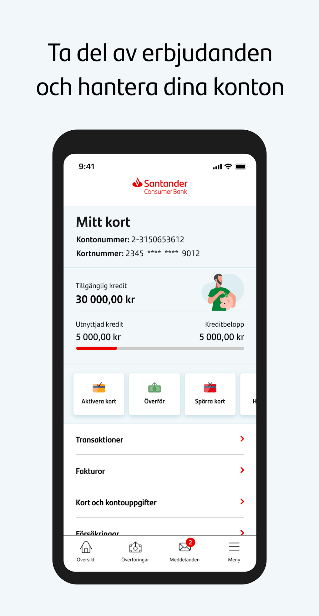 Santander Sverige - Mobilbank для Android — Скачать