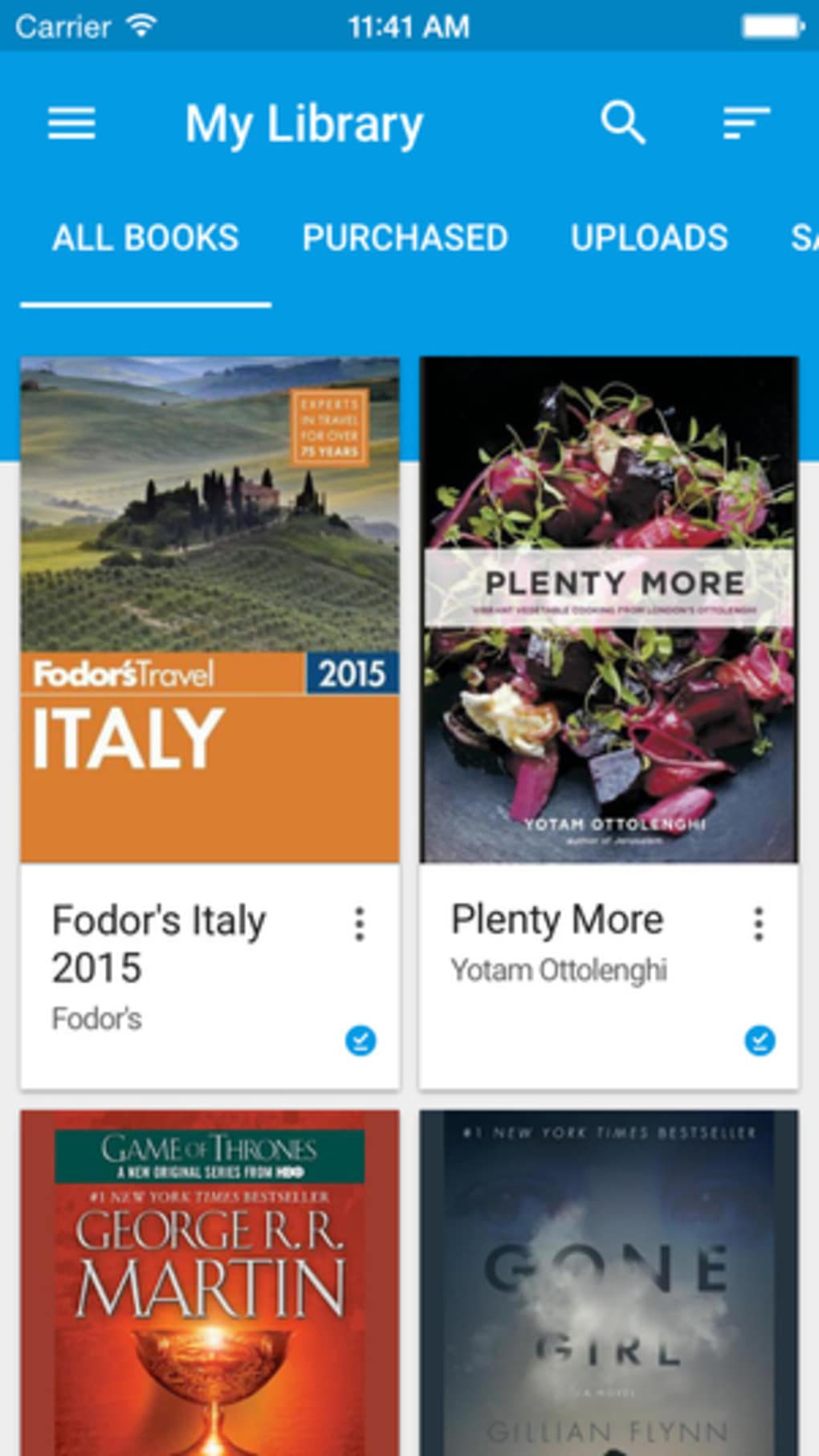 Google Play Books – Home