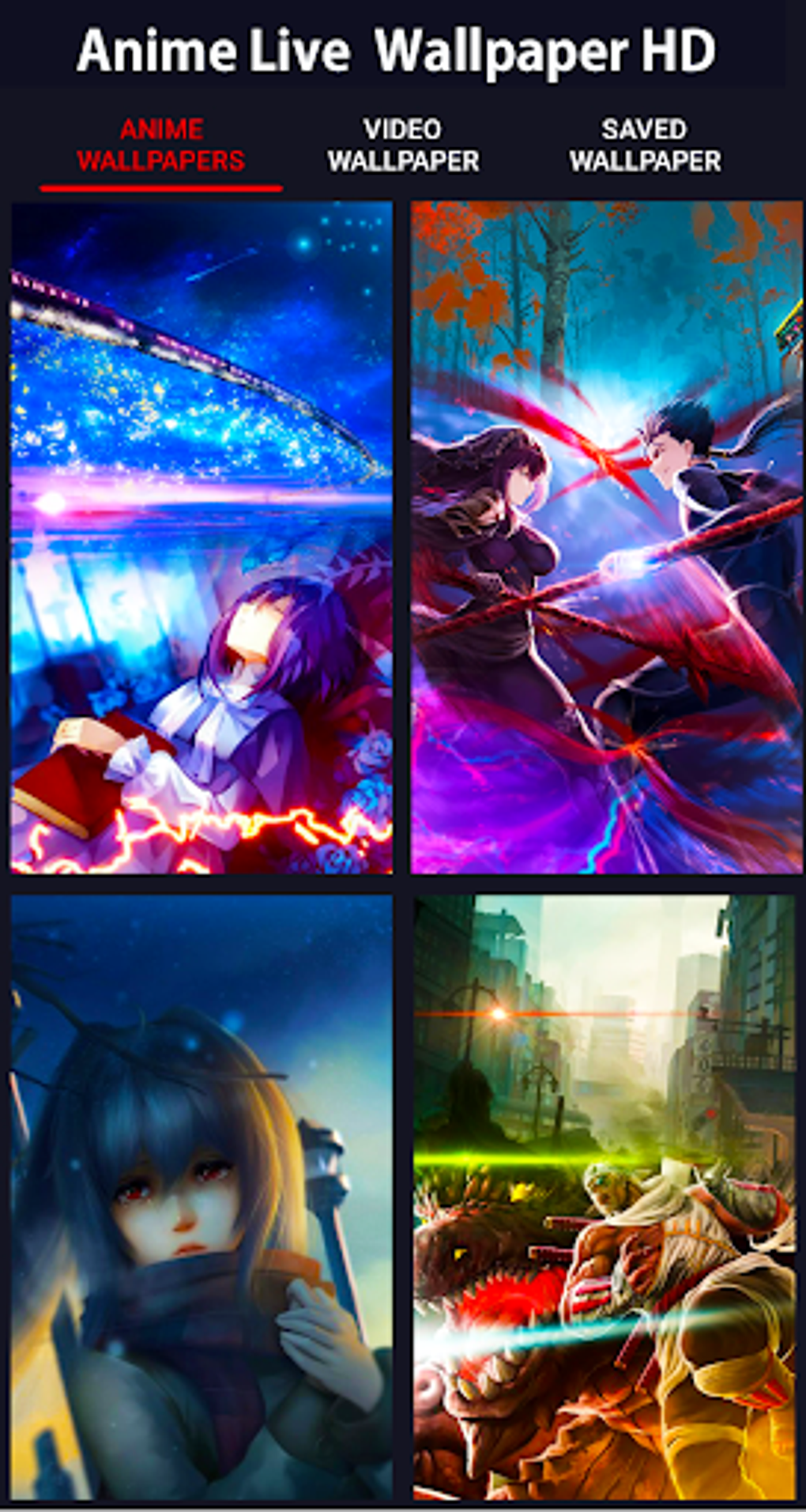 Anime Live Wallpaper Maker for Android - Download