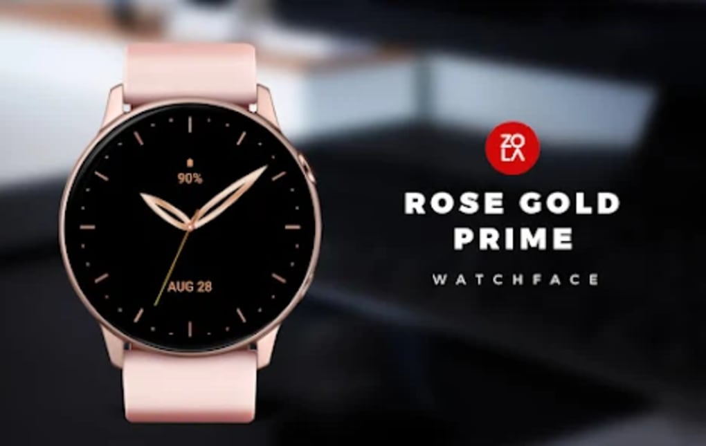 Rose Gold Prime Watch Face for Android - Download